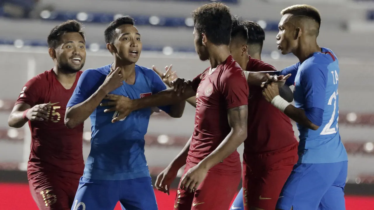 Timnas Indonesia U-22 Vs Singapura U-22