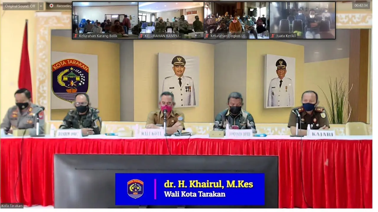 Wali Kota Tarakan Minta PPKM Level 4 Dilaksanakan Secara Bijaksana