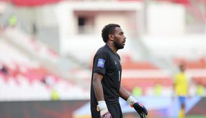 Kapten dan kiper Kepulauan Solomon Philip Mango saat menghadapi Bulgaria pada ajang FIFA Series 2026 di Stadion Utama Gelora Bung Karno, Jakarta, Jumat (27/3/2026). (Bola.com/M. Iqbal Ichsan)