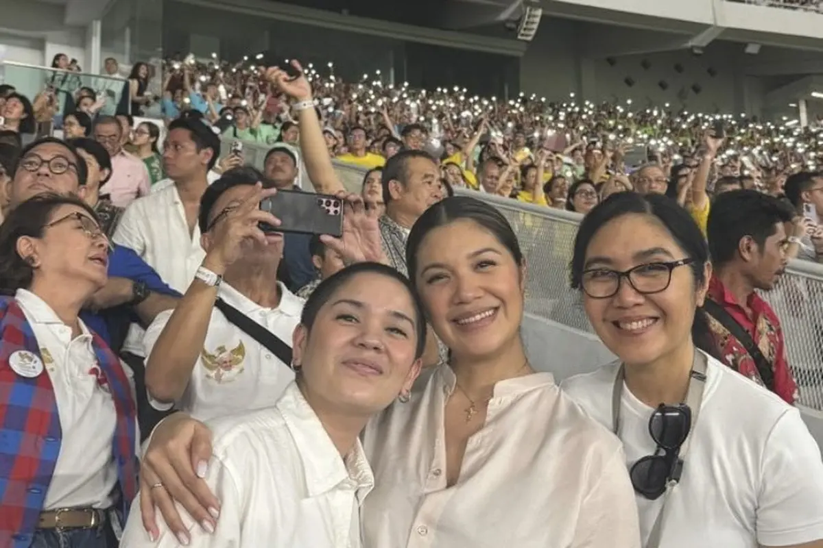 Tampilan Publik Figure Hadir Misa Agung Bersama Paus Fransiskus di GBK