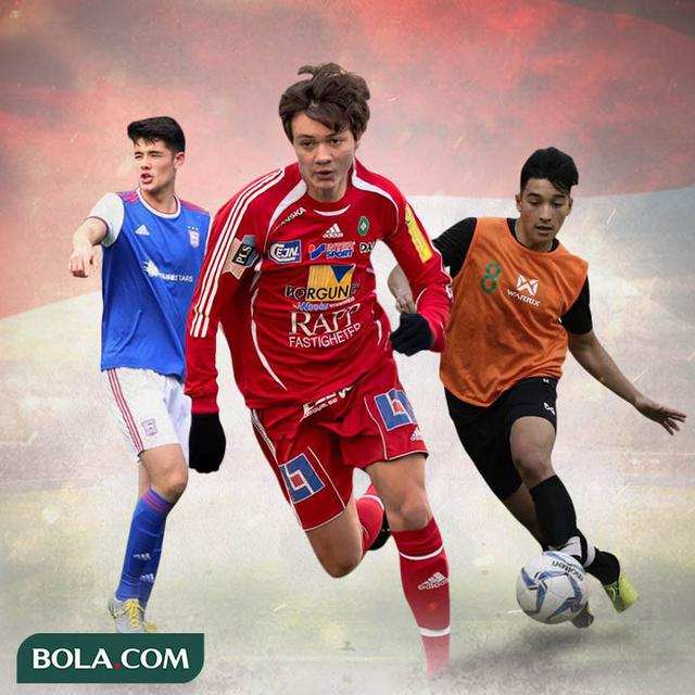Timnas Indonesia - Elkan Baggott, Nyoman Paul Aro, Jack Brown