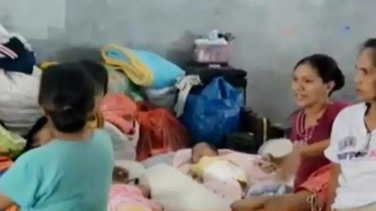 Korban Banjir di Manado