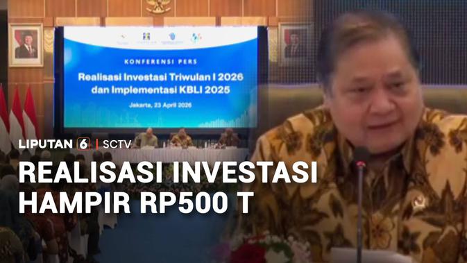 Realisasi Investasi Hampir Rp500 Triliun? — INDONESIA — ERYU PROJECT