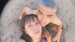 Ini potret artis muda dengan nama lengkap Hasyakyla Utami Kusumawardhani ini dengan kekasih barunya yang bernama Alfarizi. (FOTO: instagram.com/hasyakyla)