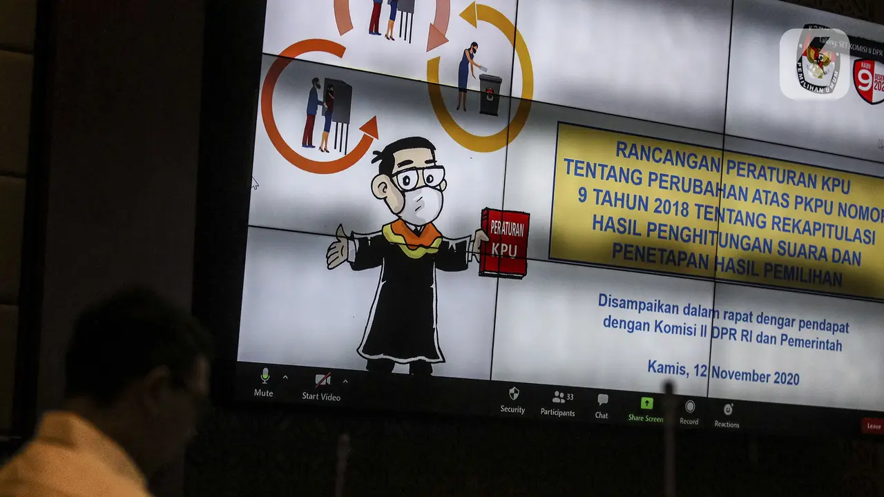 FOTO: DPR Gelar RDP Bahas Revisi Peraturan KPU