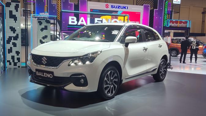<p>New Suzuki Baleno di GIIAS 2022 (Otosia.com/Arendra Pranayaditya)</p>