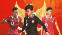 Timnas Indonesia - Alfriyanto Nico, Robi Darwis, Hokky Caraka (Bola.com/Bayu Kurniawan Santoso)