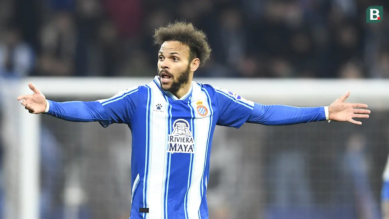 Pemain Espanyol Martin Braithwaite