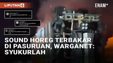 Insiden kebakaran menimpa truk pengangkut sound horeg di Pasuruan, Jawa Timur. Dalam narasi yang beredar, insiden terjadi saat kru sedang cek sound. Alih-alih menuai simpati, warganet malah bersyukur dengan insiden tersebut.