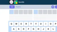 Tampilan Quordle di Merriam-Webster (Liputan6.com/Giovani Dio Prasasti)