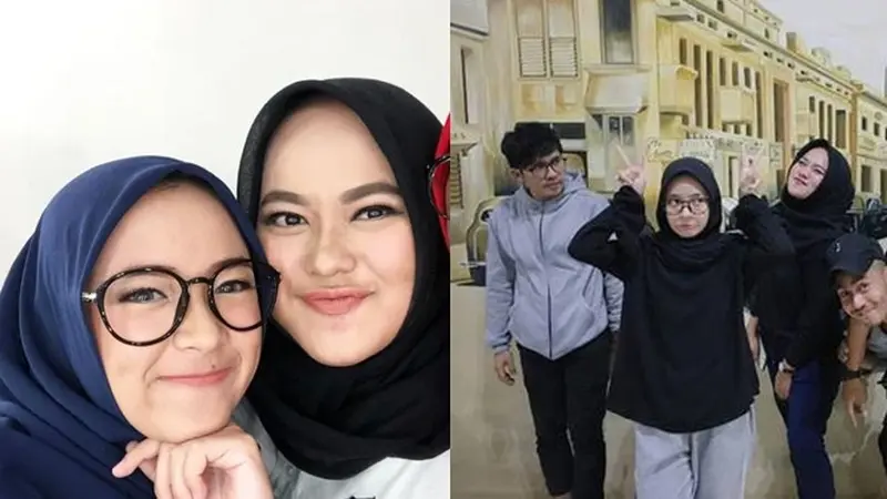 6 Momen Kedekatan Anisa Rahman dan Nissa Sabyan, Mantan Backing Vokal Sabyan Gambus