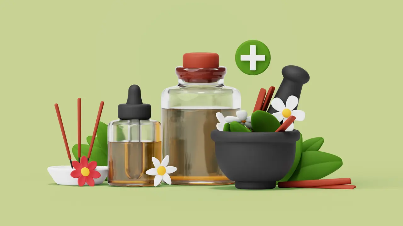 Ilustrasi obat alami