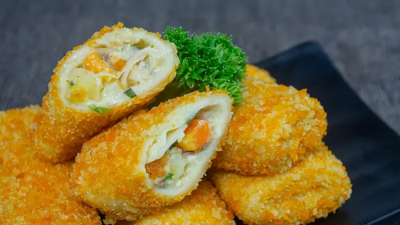 resep risol risoles ragout ayam