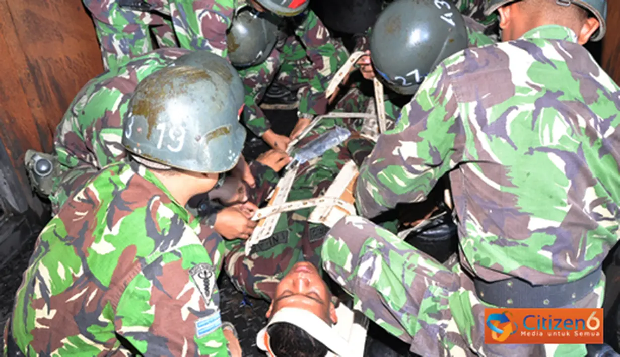 Citizen6, Surabaya: Usai dibuka Dankodikdukum, peserta latek tersebut melanjutkan latihan di Puspeknubika Kobangdikal yang terletak di pintu air Bozem Morokrembangan. (Pengirim: Penkobangdikal)