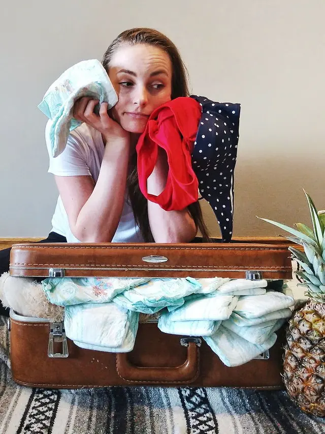 [Bintang] Beginilah Potret Liburan Seorang Perempuan Ketika Sudah Memiliki Anak