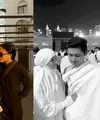 Pasangan yang baru saja menikah, Beby Tsabina dan Rizki Natakusumah, memperlihatkan kemesraan mereka di depan Ka'bah dalam balutan busana umrah serba putih. Gaya mereka begitu sederhana namun tetap anggun, mencerminkan ketenangan dan kekhidmatan dalam ibadah.