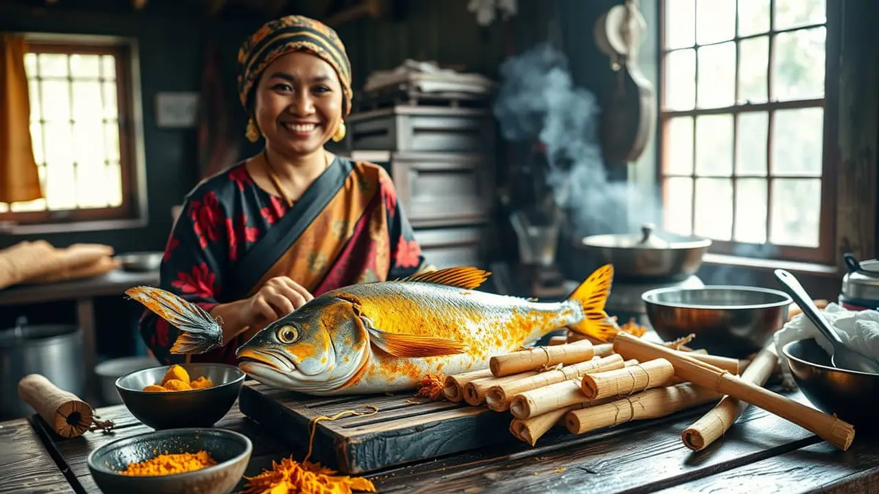 resep ikan bumbu kuning