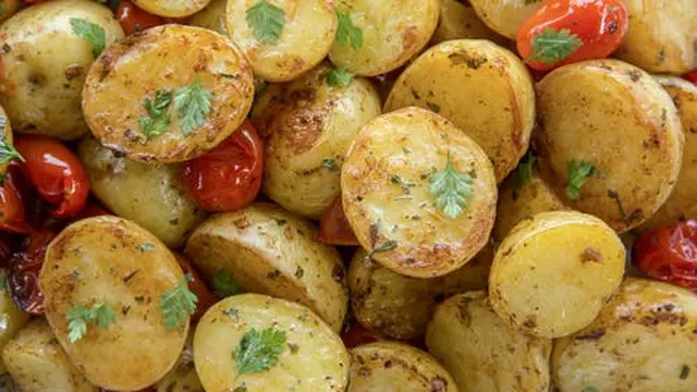 Kentang Panggang Bawang