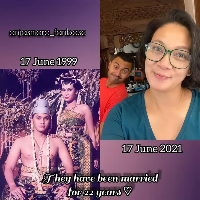 24 Tahun Menikah, Ini 6 Potret Anjasmara dan Dian Nitami saat Masih Pacaran