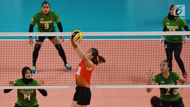 Voli Putri Indonesia Takluk dari Vietnam