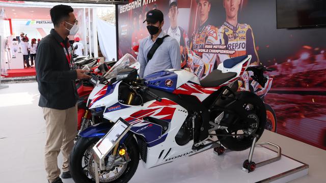 Booth Honda di MotoGP Mandalika