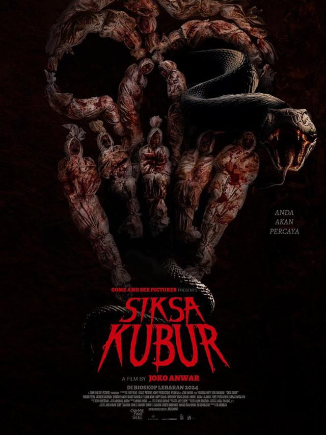 Poster film Siksa Kubur. (Foto: Dok. Twitter @bicaraboxoffice)