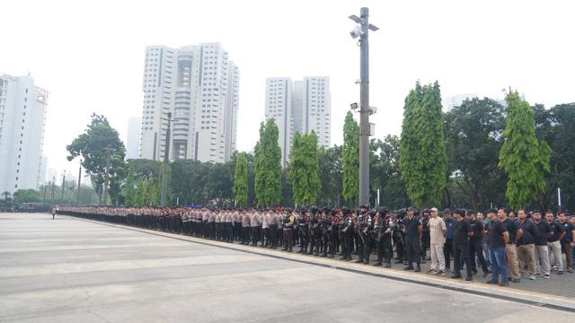 Jakarta Dijaga 14.237 Polisi, Amankan Demo Hari Kebangkitan Nasional