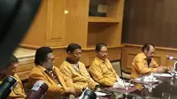 Wiranto pertemukan dua kubu Hanura di Ritz Carlton, Jakarta (Liputan6.com/ Radityo Priyasmoro)