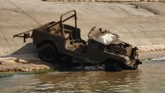 Pria Kansas Dapat Mobil Jeep Saat Memancing