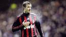 David Beckham - Legenda Manchester United ini pernah memperkuat AC Milan pada tahun 2009 dengan status pinjaman. Karena tidak terlalu lama di kota Milan, kariernya juga tidak sementereng saat membela MU yang bergelimang gelar juara. (AFP/Graham Stuart)