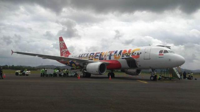 Dukung Industri Pariwisata, AirAsia Rilis Livery 'Let's Go to Belitung'