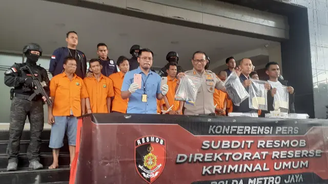 5 Pelaku Spesialis Pencuri Rumah Kosong di Jakarta Barat Ditangkap