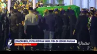Situasi Kedatangan Jenazah Eril di Gedung Pakuan Bandung. (Vidio.com/SCTV)