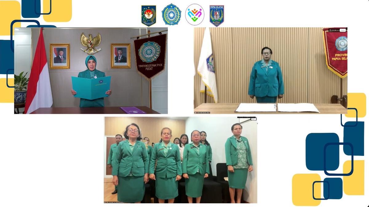 Ketum TP PKK Tri Tito Karnavian Dorong Penguatan PKK dan Posyandu di Papua Selatan