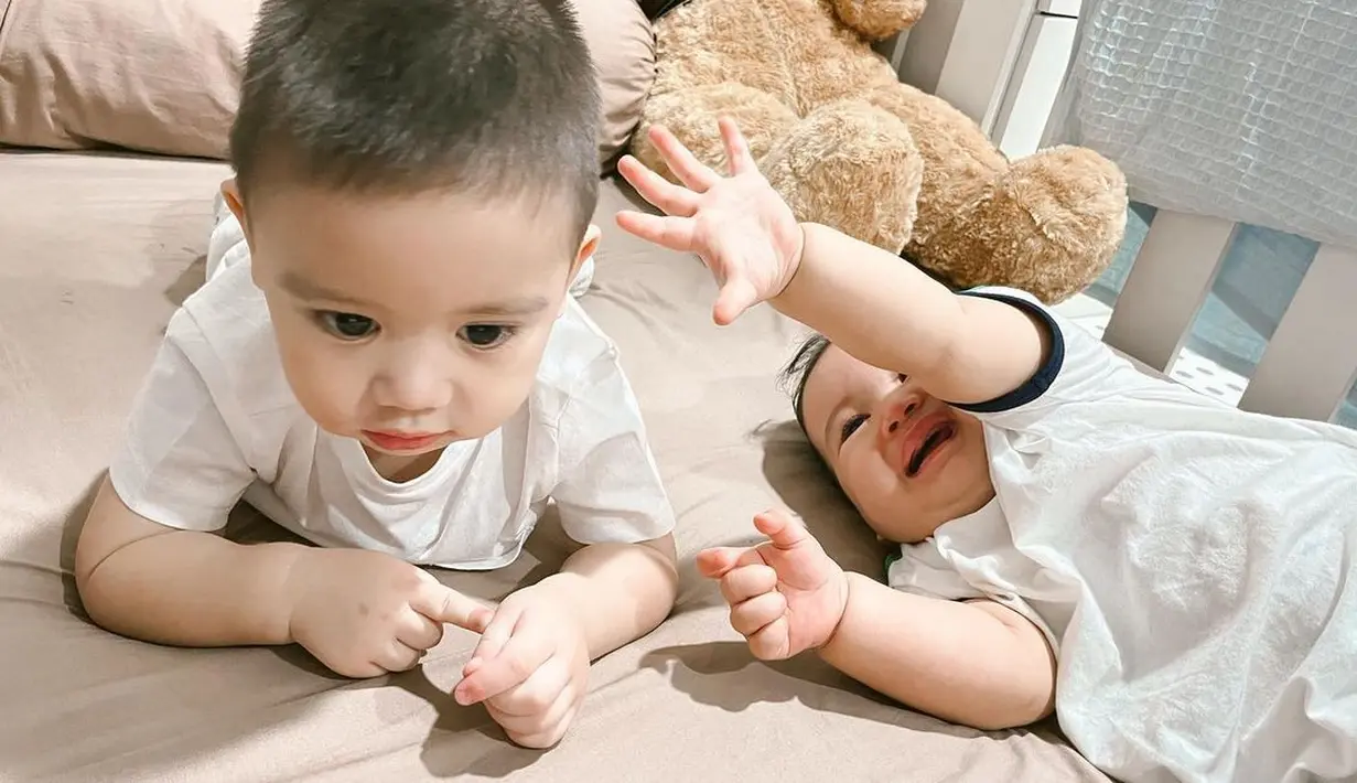 Ukkasya anak Zaskia Sungkar dan Athar Anak Citra Kirana (Instagram/citraciki)