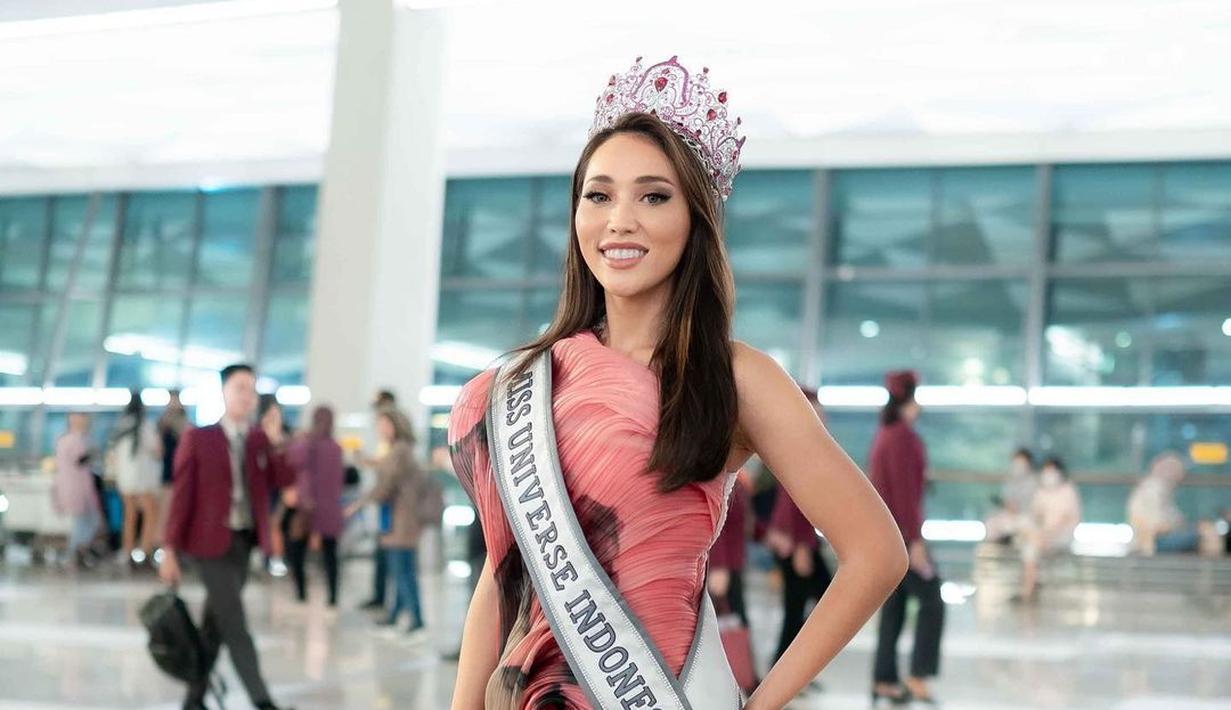 <p>Puteri Indonesia 2022 Laksmi De Neefe Suardana telah berangkat ke New Orleans. Ia akan berkompetisi di ajang Miss Universe 2022 [instagram/officialputeriindonesia]</p>