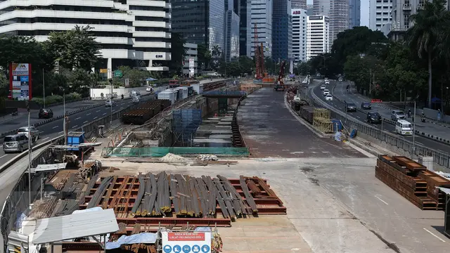 20160705-Pengerjaan Proyek MRT Berhenti Sementara Sepanjang Libur Lebaran-Jakarta