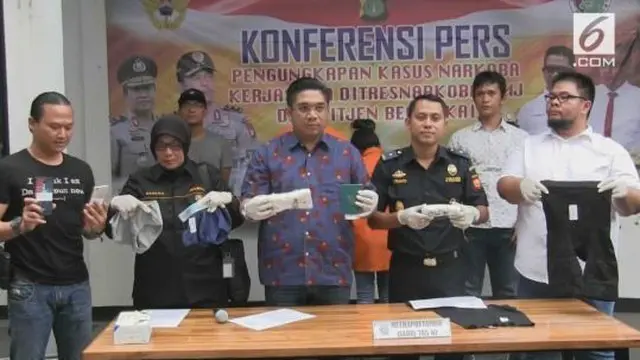 Sepasang kekasih tertangkap akan menyelundupkan narkoba di Bandara Soekarno-Hatta dengan cara menyimpannya di dalam celana dalam.