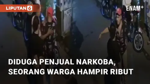 VIDEO: Diduga Penjual Narkoba, Seorang Warga Hampir Ribut Di Jalan!