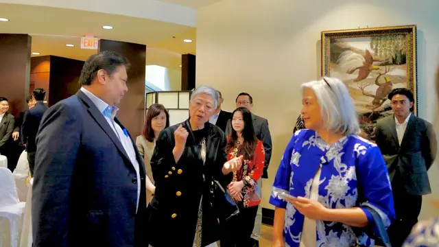 Menteri Koordinator Bidang Perekonomian RI, Airlangga Hartarto melakukan kunjungan kerja selama beberapa hari ke Vancouver, Kanada
