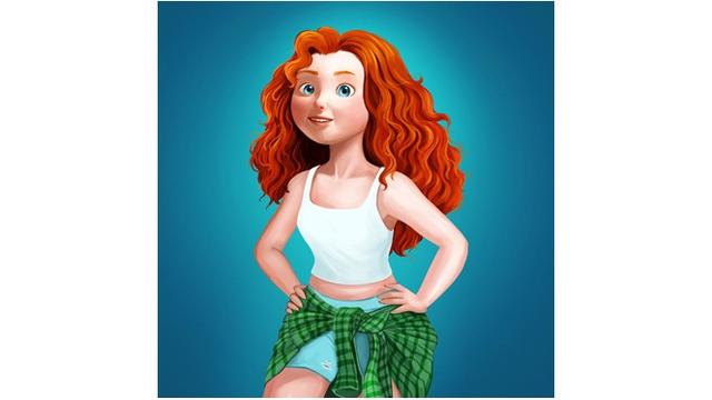 7 Penampilan Putri Disney Saat Remaja, Beda Banget