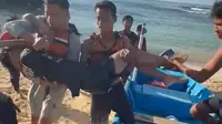 Abaikan Peringatan, Wisatawan Pantai Ngandong Gunungkidul Nyaris Pulang Tinggal Nama