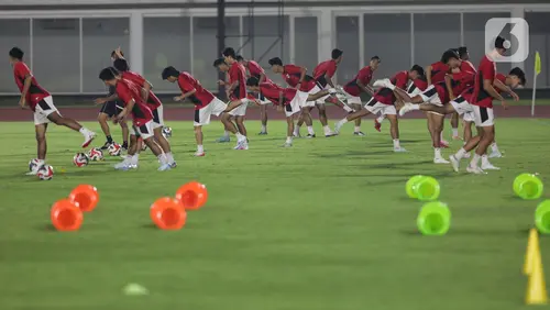 Latihan Timnas Indonesia