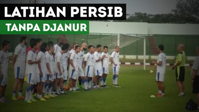 Berita video latihan Persib Bandung pada sore hari yang sudah tanpa kehadiran Djadjang Nurdjaman pada Selasa (6/6/2017).
