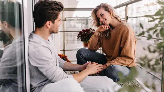 Couple Talking