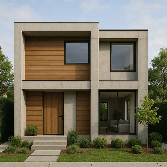 7 Model Rumah Sederhana tapi Indah 2 Lantai Tampak Depan, Desain Modern Minimalis yang Bikin Betah