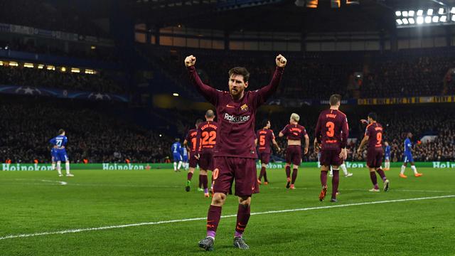 Chelsea-Barcelona-Lionel Messi