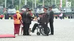 Peringatan HUT ke-71 Bhayangkara tahun ini terasa istimewa dengan kehadiran Presiden Jokowi dan pemberian penghargaan kepada anggota Polri yang dinilai berjasa dan mengabdikan diri pada Polri melebihi penugasan.