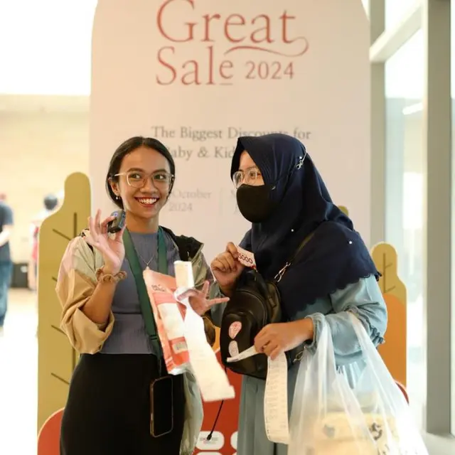 Merayakan Keluarga dan Pemberdayaan Perempuan Melalui Jastiper di Great Sale LPH 2024.
