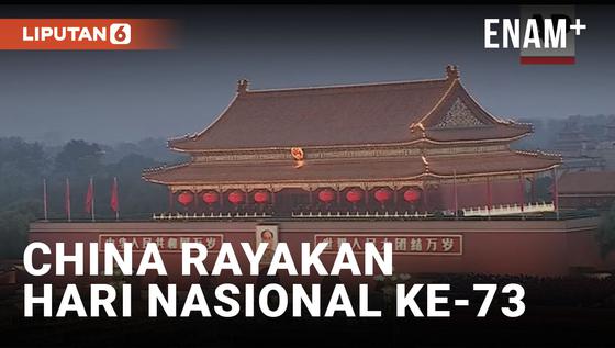 VIDEO: China Memperingati Hari Nasional dengan Upacara Pengibaran Bendera